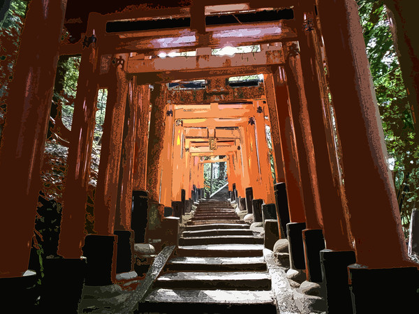 写真素材　鳥居