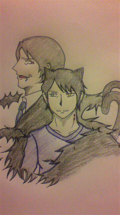 孤独な王と猫の話<描いてみた>