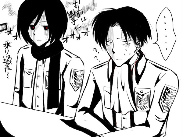ミカサVSリヴァイ？