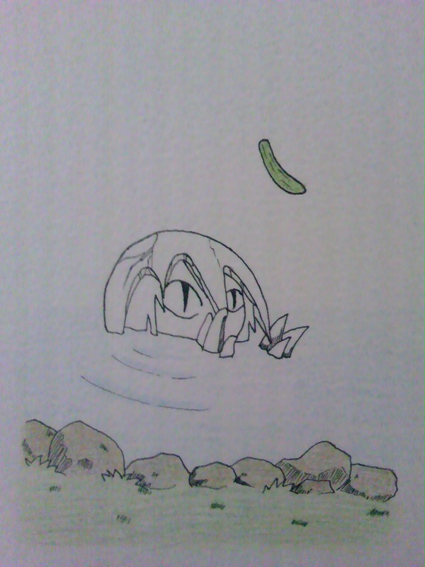 《模写》河童