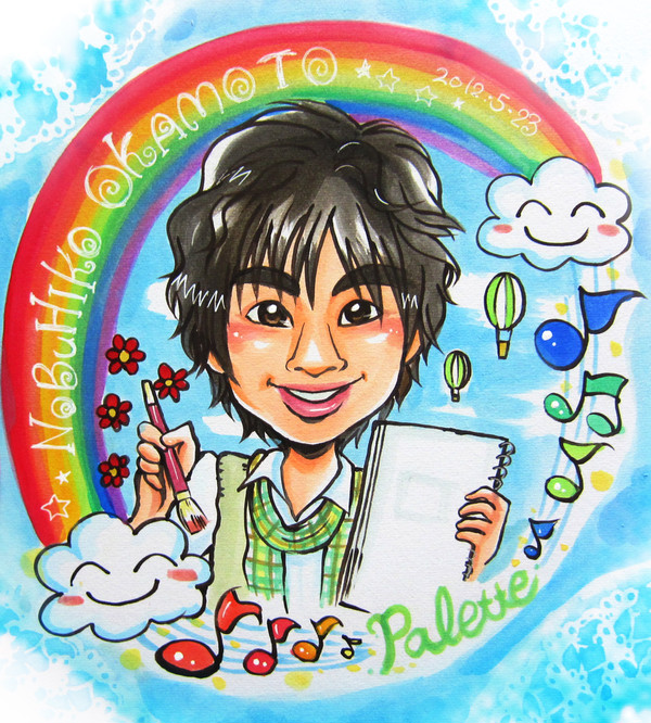 岡本信彦さんデビューアルバム「Palette」発売おめでとう！