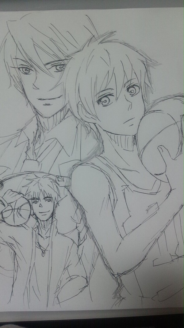 黒子落書き