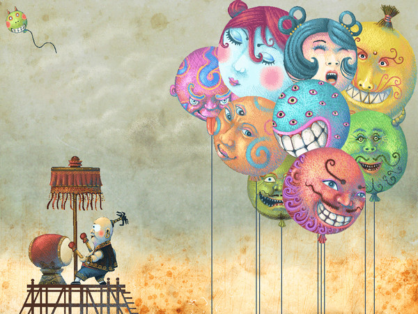 Chinese Halloween - Balloon