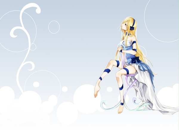 青いLily