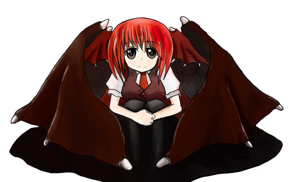 こぁ座ってこっちみる