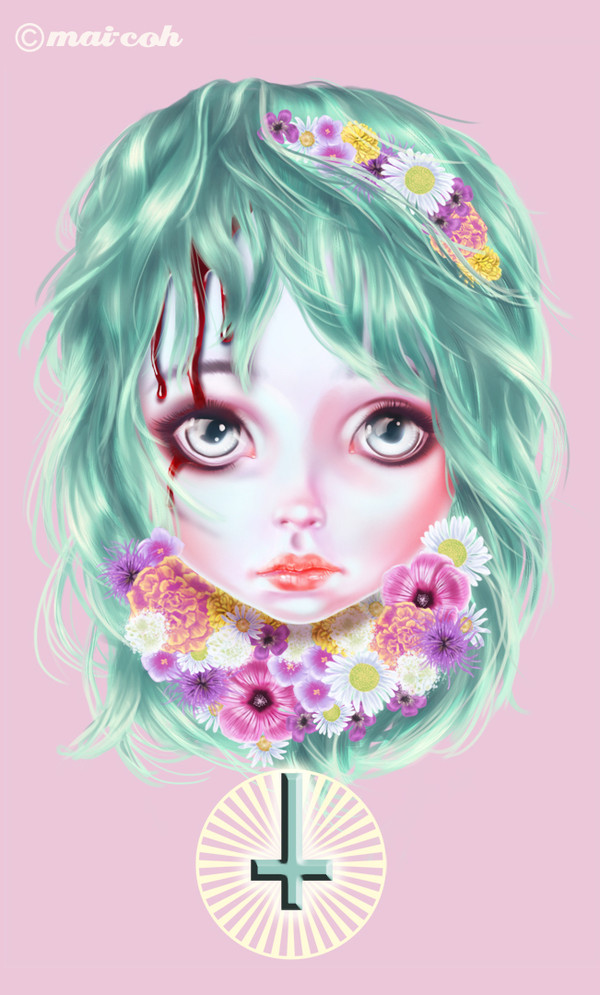 Pastel Bleeding 1