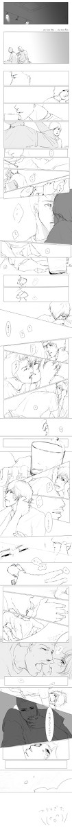 練習。チュウの。