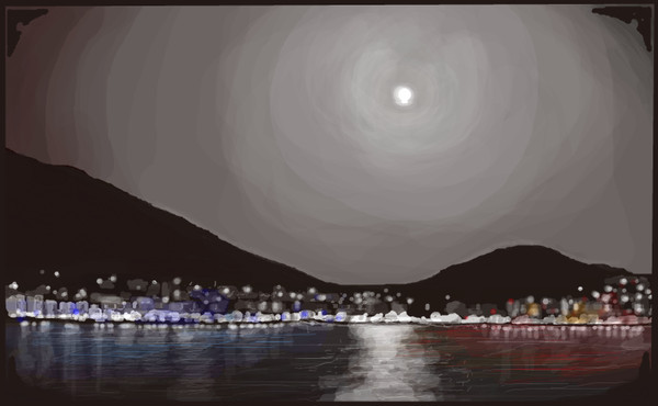 風景画(夜)