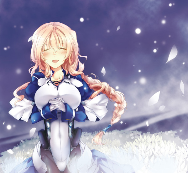 純白の花