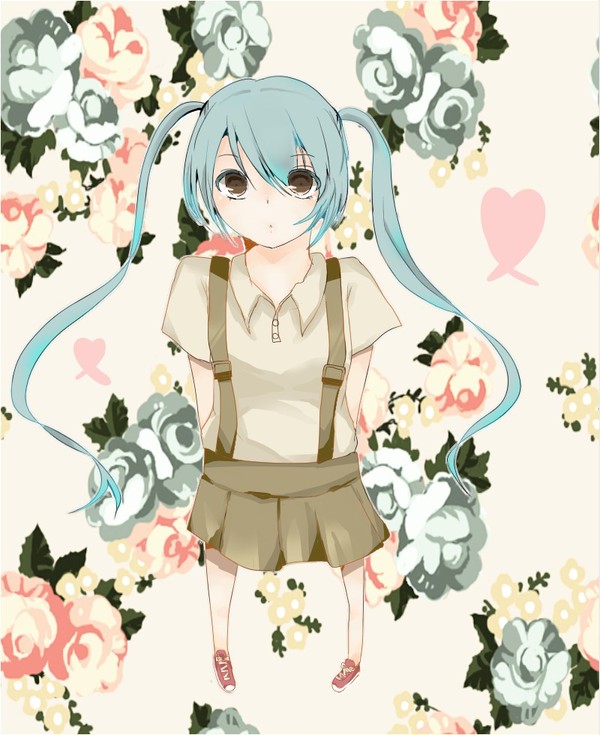 花柄ミク