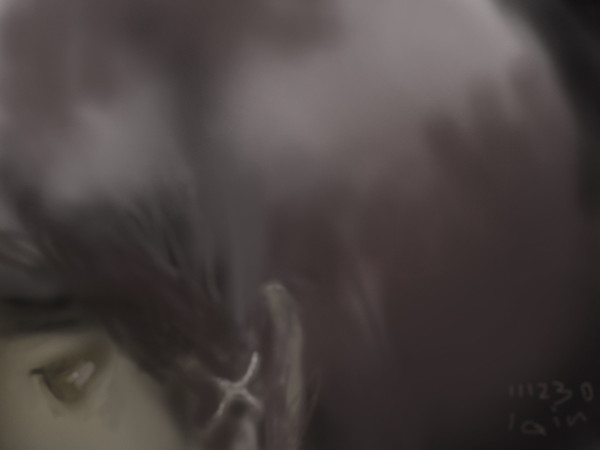 玲音　横顔