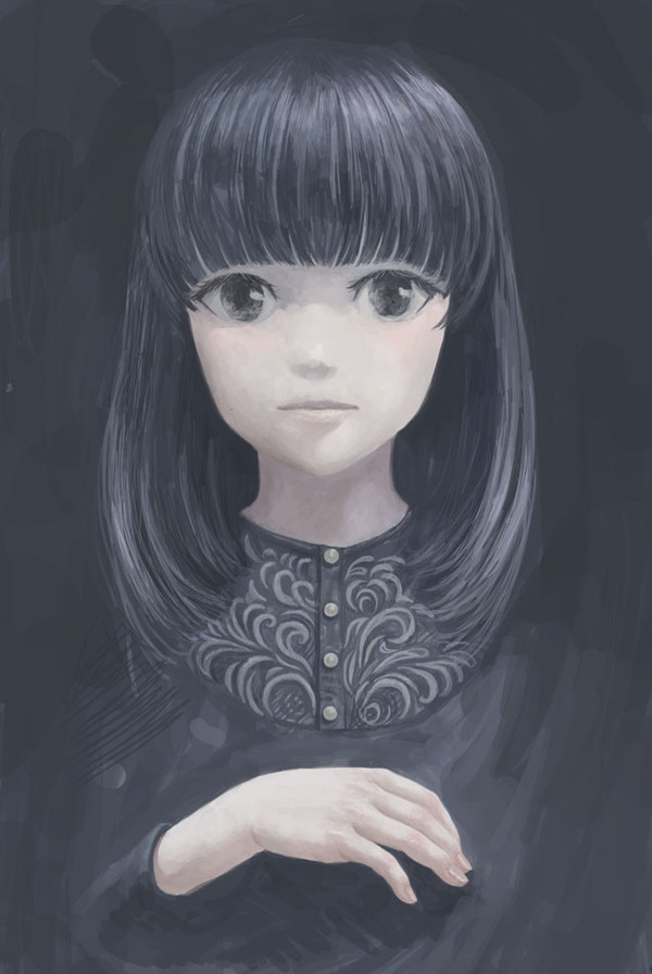 黒い女の子
