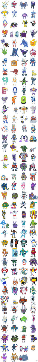 Lots of Transformers