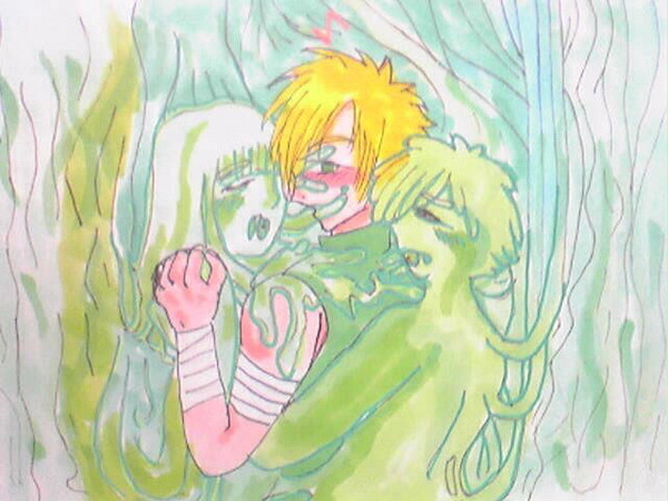 緑茶とスライムな祈りの弓ちゃんと祈り弓くん