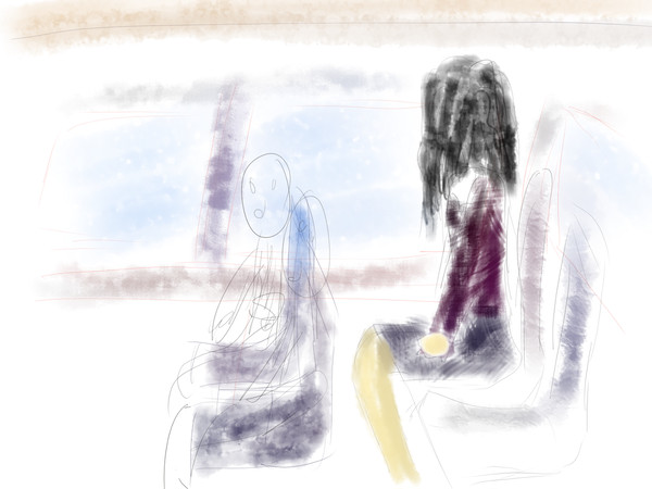 BUS 女の子