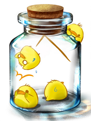 瓶詰めひよこ