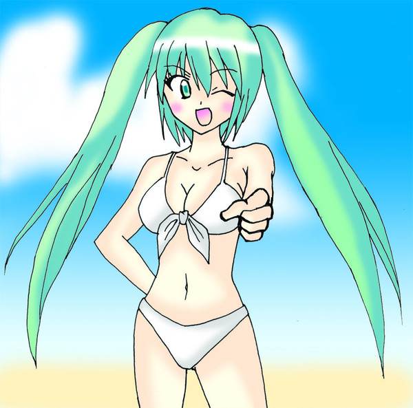 水着ミク