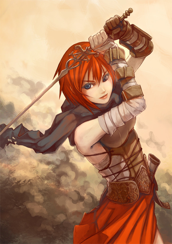 女剣士さん