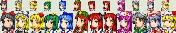 FFT風　東方紅魔郷
