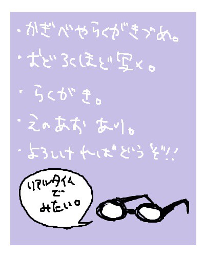 鍵のかかった部屋　落書き２