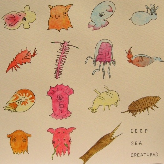 深海生物のせかい