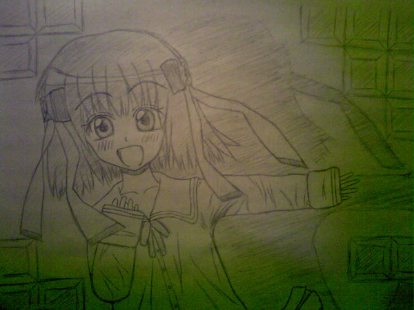 昔に描いた絵を、今の画力で描いてみた。
