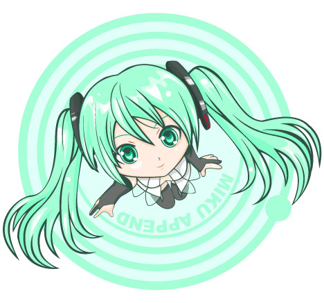 初音ミク 。アペンド194