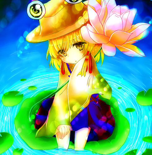 蓮の花と。