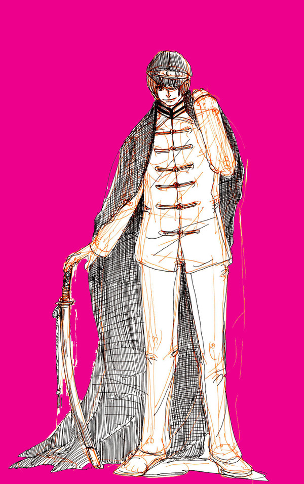 落書き　本田さん