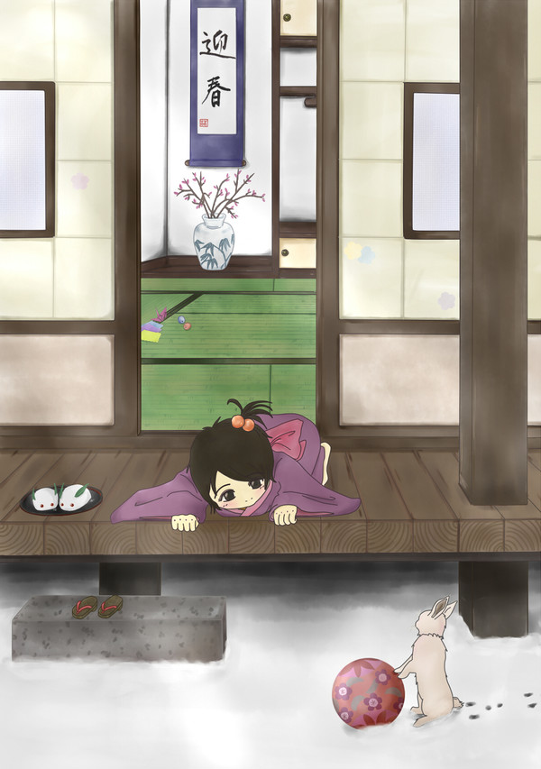 うさぎ年年賀状