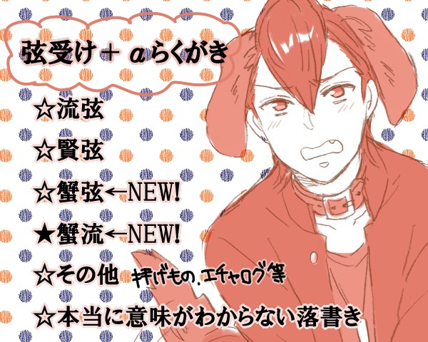 弦受け(＋α)らくがき６
