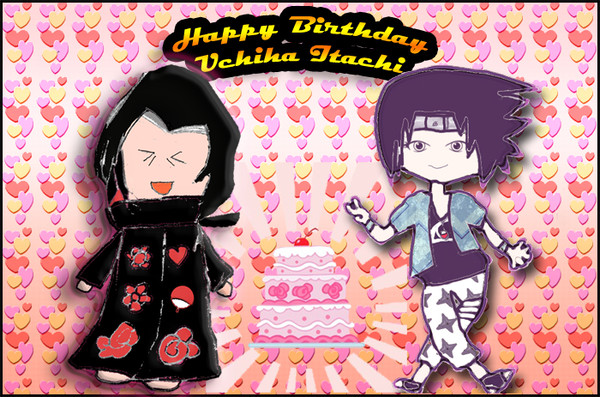 お誕生日おめでとうイタチ！