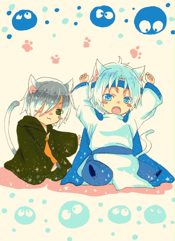 レムレスとシェゾでにゃんにゃん♥