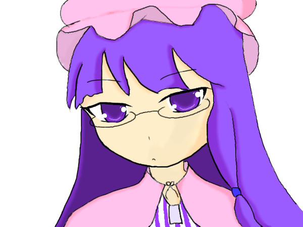 6月9日なので描いたよ!【ぱっちぇさん】