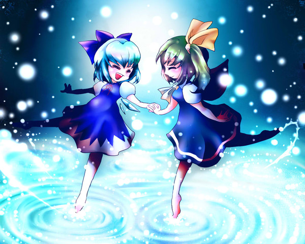 水遊び
