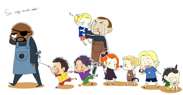 Sir，tony shrunk them。