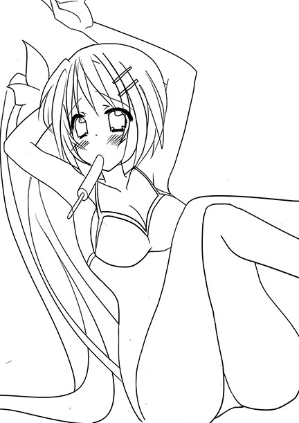 水着っ娘