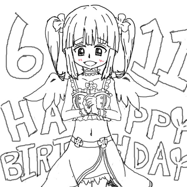 緒方智絵里ちゃん誕生日おめでとう！