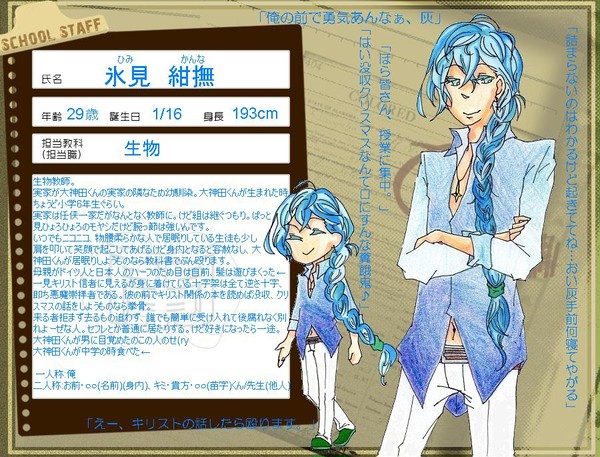 【ぴくラン】氷見 紺撫【教職員】