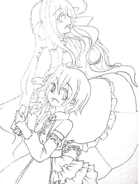 如月フォレスト 線画