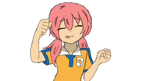 てへぺろ描いたぜ