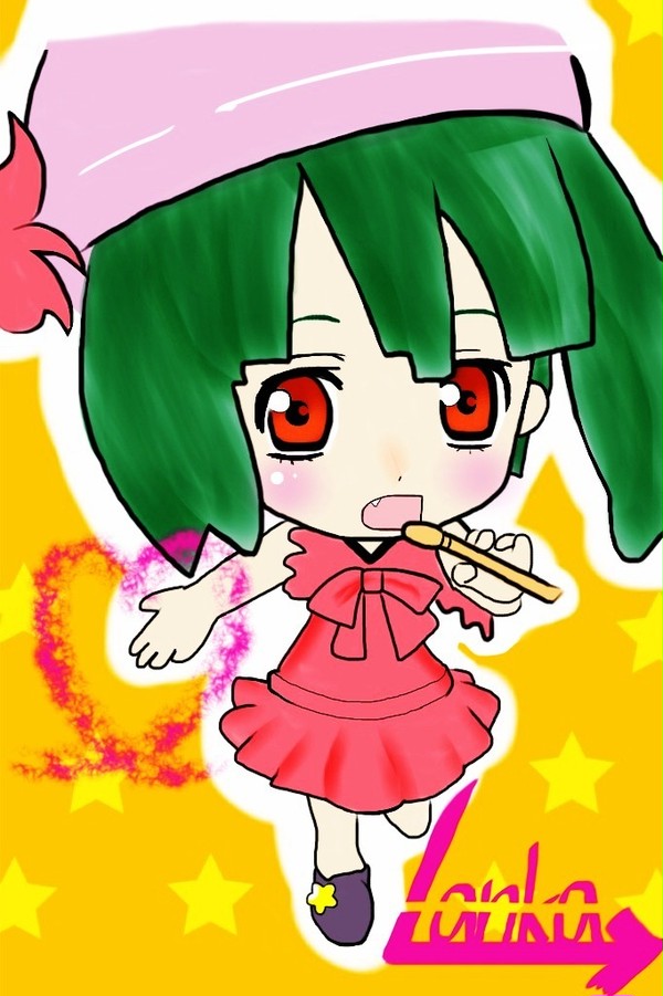 ベレー帽ランカ by iPod touch
