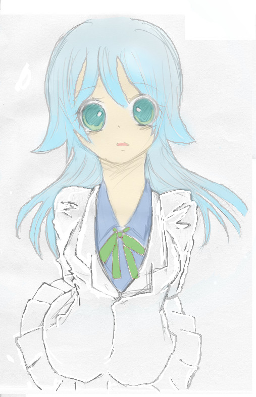 塗ってもらった