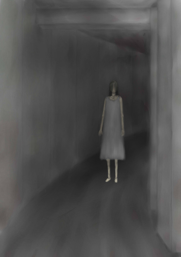 ほの暗い道の先から・・・