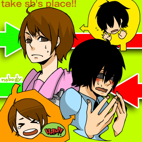 take sb's place!!