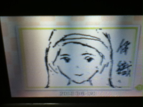 ニンテンドー3DSで描いた伊織