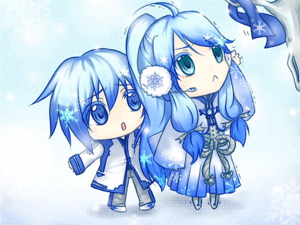 雪カイト&がくぽ