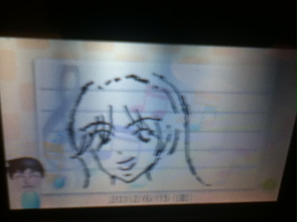 ニンテンドー3DSで描いた千早