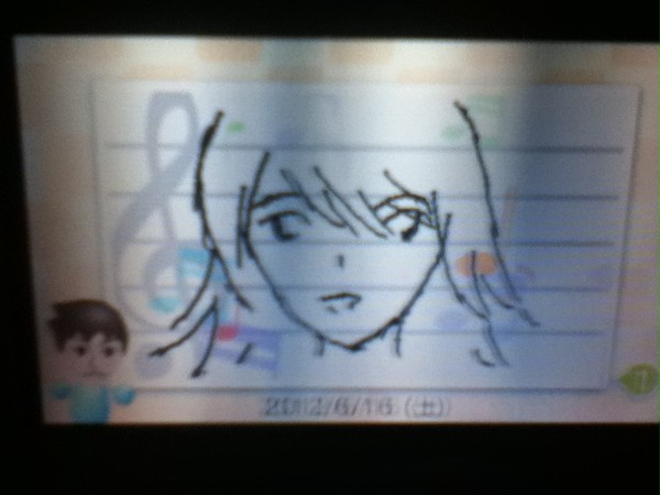 ニンテンドー3DSで描いたアイマス美希