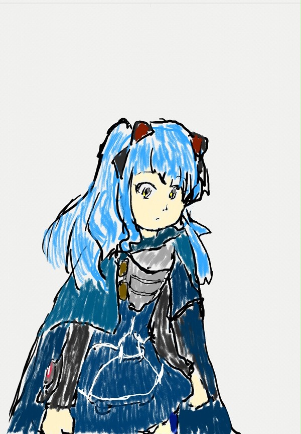 SC-05Dでティオすけ描いてみた